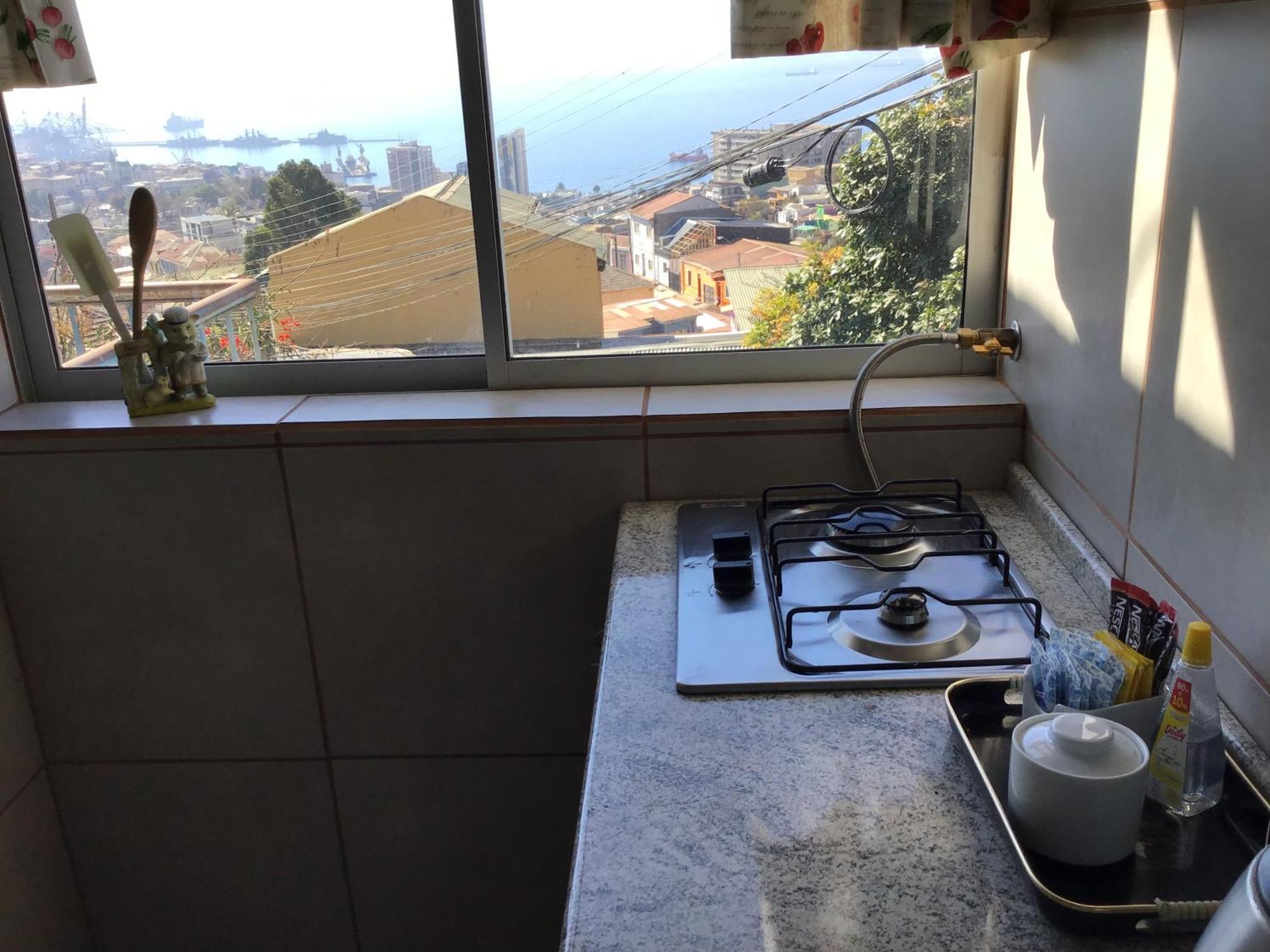 Vista Panorámica De Puerto Hasta Reñaca Valparaíso