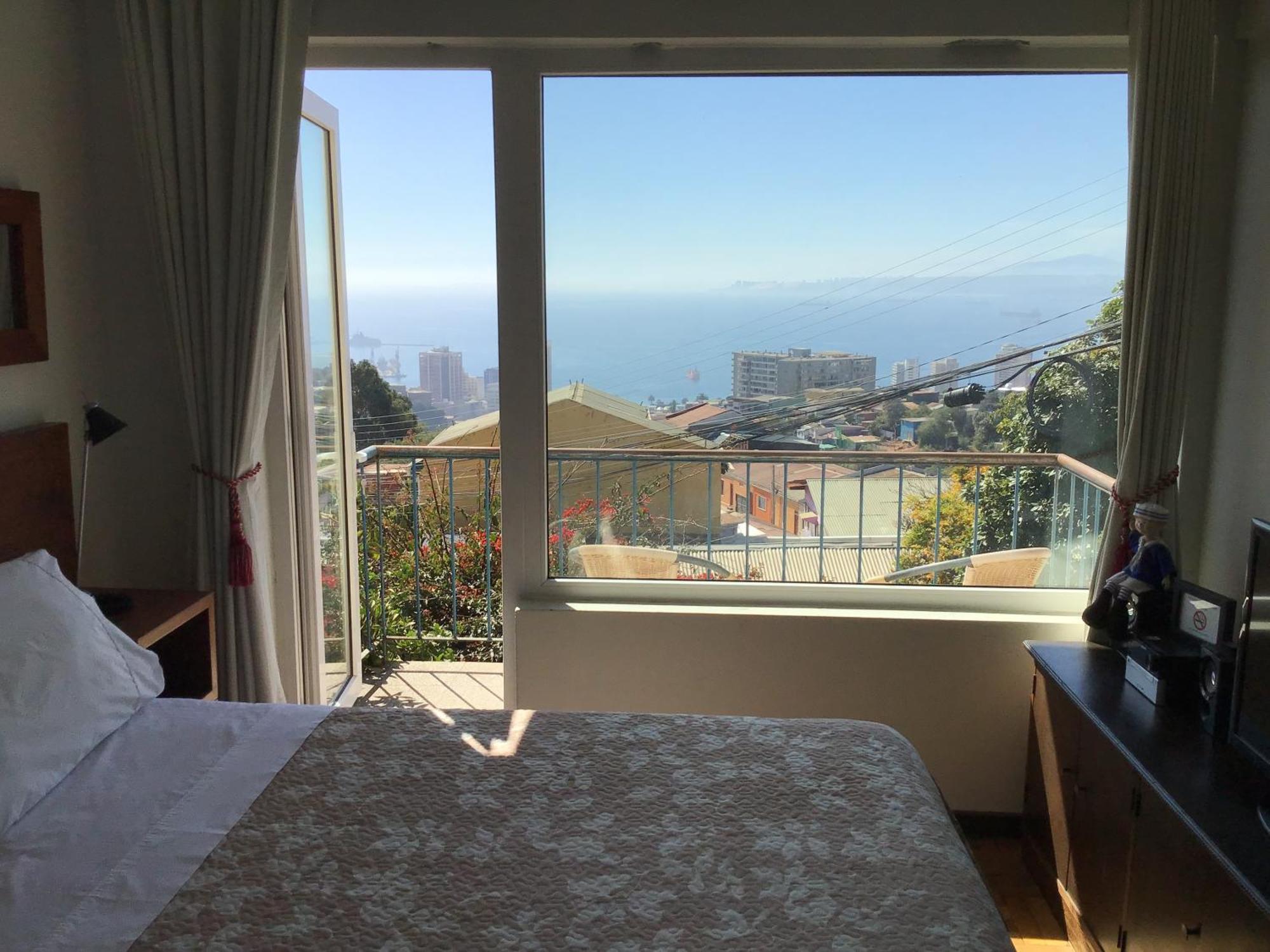 Apartamento Vista Panorámica De Puerto Hasta Reñaca Valparaíso